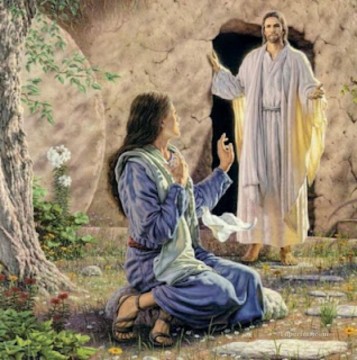 宗教的 Painting - イエスは復活した宗教的キリスト教徒